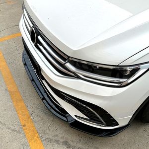 Pour VW <span class=keywords><strong>Tiguan</strong></span> R Line <span class=keywords><strong>2021</strong></span>-2023, kit de spoiler de pare-chocs avant <span class=keywords><strong>noir</strong></span> brillant - Product Image 6
