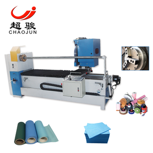 अनुकूलित आकार उपलब्ध स्थापना सेवा बड़े व्यास दोहरी सर्वो पूरी तरह से स्वचालित कटिंग मशीन गैर-बुने कपड़े - Product Image 1