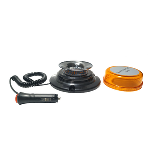 Nuova Luce Lampeggiante LED Beacon, Lampada Stroboscopica IP67 Impermeabile, Installazione Magnetica 24V 15W, Universale per Camion/Autobus Scolastici - Product Image 5