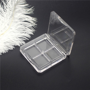 En stock, directo de fabricante, estuche de acrílico cuadrado transparente rosa de 4 colores para sombras de <span class=keywords><strong>ojos</strong></span>, tipo bandeja DIY para animales, de repuesto. - Product Image 4