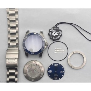 Juego de Caja de Reloj de Acero Inoxidable ZF Factory Conquest 2824, Cristal de Zafiro a Prueba de Agua, Espejo de 41 mm de Diámetro, Alta Calidad - Product Image 1