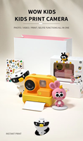 Appareil photo instantané pour enfants de haute qualité 48MP, capteur CMOS, Full HD 1080P, impression thermique, grand angle 120°, 32G