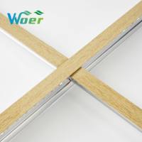 Système de suspension de plafond en T24 en acier inoxydable galvanisé moderne, barre en T revêtue de zinc, ignifuge, antirouille, léger
