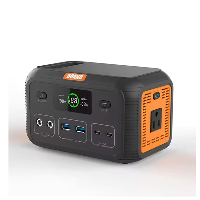 150W 102.4Wh TYPE-C PD100W Fast Charge Portable Power Station with LCD Digital Display for Personal Home Outdoor Emergency Use