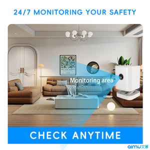 Tuya Smart Life APP Smart 4MP WiFi Pequeño 2K PTZ Batería inalámbrica Camearas Wide Angel Pan Tilt Audio bidireccional Cámara de seguridad - Product Image 3