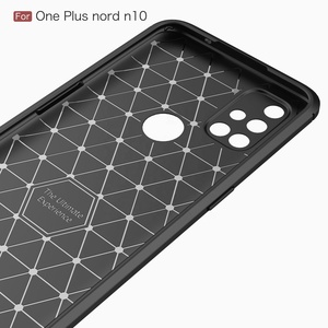 Venta caliente de fibra de la cubierta del teléfono celular a prueba de golpes a prueba móvil de TPU caso para <span class=keywords><strong>Oneplus</strong></span> <span class=keywords><strong>Nord</strong></span> <span class=keywords><strong>N10</strong></span> - Product Image 5