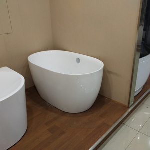 AOCLEAR Mini Small Acrylic Freestanding Portable Baby Kids <strong>Tin</strong> Bath Tubs <strong>Bathtubs</strong> - Product Image 3