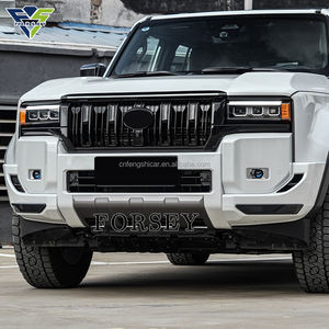Kit carrosserie Grille de pare-chocs Version <span class=keywords><strong>VX</strong></span> pour <span class=keywords><strong>Prado</strong></span> LC250 2024 + Support de calandre avant Accessoires extérieurs - Product Image 3