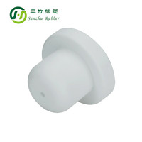 Moulage personnalisé petit bouchon de trou transparent en caoutchouc de champignon de silicone