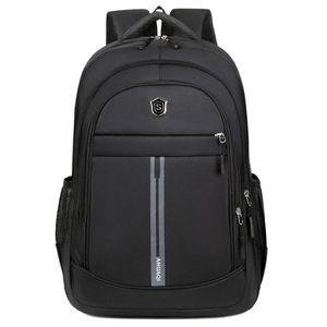 Men's Water-Repellent 15inch Computer <b>Backpack</b> <b>Large</b> Capacity Polyester Business Commuting Outdoor Travel School Bag for - Product Image 5