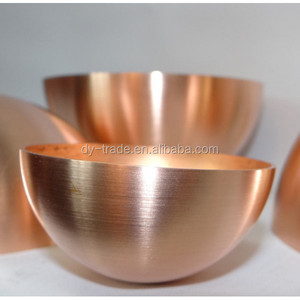 Semisfera in Ottone, Mezza Sfera in Rame - Product Image 6