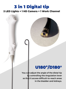 <strong>Ureteroscope</strong> 7.5fr Disposable BESDATA USB <strong>Flexible</strong> <strong>Ureteroscope</strong> Single-Use <strong>Ureteroscope</strong> Two Way Connector - Product Image 2