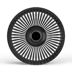 Rines Negros Brillantes para Auto 5x112 19 20 21 22 23 Pulgadas Diseño Multirradio Clásico para Ranger Rover Defender Benz S680 Gls - Product Image 1