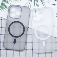 Coques de téléphone transparentes en TPU magnétique tendance, vente en gros, pour iPhone 17, 17 Pro, 17 Air, 17 Pro Max, 16, 15, 14, 13, coque arrière de protection