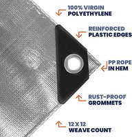 YRH Usine En Plastique Robuste Toile Forte Étanche PE PVC Bâches HDPE Enduit Bâche Rouleau Feuille