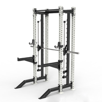 Équipement d'haltérophilie rack d'alimentation pour squat entraînement croisé mural multi-fonction plate-forme de gymnastique rack d'alimentation pour la salle de sport
