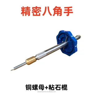 Mango de precisión octogonal, pentagonal y hexagonal para pulido de gemas con varilla de 5.8 y 6.0 mm, mango premium octogonal para corte de gemas con facetado angular - Product Image 4