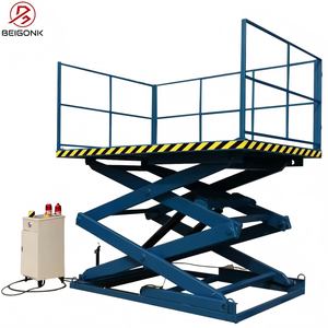 Промышленная ножничная подъемная платформа для тяжелых грузов, гидравлический стол для складского оборудования и доков - Product Image 1