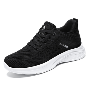 Casual Shoes <b>Men</b> New Flying Woven Mesh Breathable Single Shoes Comfortable Sports Running Walking Style Shoes Sneakers for <b>Men</b> - Product Image 4