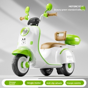 Triciclo Eléctrico para Niños de 2 a 4 Años, Motocicleta de Juguete con Batería, Construcción de Plástico, Unisex para Niños y Niñas - Product Image 4