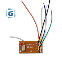 Module de carte de circuit imprimé pour voiture télécommandée 2,4 GHz, assemblage de carte mère, composants électroniques 3-6V GS 6197 Factory