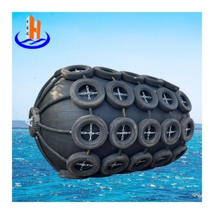 Pare-battage pneumatique gonflable marin anti-UV durable pour la protection des bateaux, yachts et ports - Product Image 1