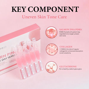 Serum Intensif Ampul Kolagen <span class=keywords><strong>Glutathione</strong></span> Asam Hialuronat Perawatan Kulit Korea OEM Custom 99% DNA Salmon PDRN Pink One Day - Product Image 2