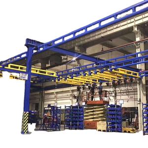 CE وافق ضوء واجب المسار رافعة علوية مع رافعة بالسلاسل - Product Image 1