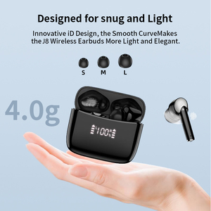 Hot J8 Pro Đúng Mic Không Dây Stereo Earbuds Mini Không Thấm Nước Thể Thao Tai Nghe Bt 5.4 ENC Chức Năng Hiển Thị Kỹ Thuật Số Pin - Product Image 6