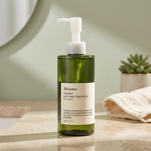 JMSOLUTION Hot Selling Heartleaf Pore Deep Cleansing <b>Oil</b> Makeup Remover 200ML Made in Korea OEM OBM ODM for Face Use - Product Image 2