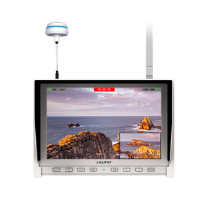 LILLIPUT Moniteur FPV 7 pouces 1280*800 avec signal vidéo sans fil Double canal 5.8GHz Batterie intégrée pour drones - Product Image 3