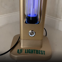 222nm lumière ultraviolette UVC purificateur d'air désinfection loin uv stérilisateur led lampe sécurité