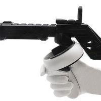 VR Accessoires Contrôleur Gun Stock Magnétique avec Sling Stabilizer pour Oculus Quest 2 Gamepad Controller