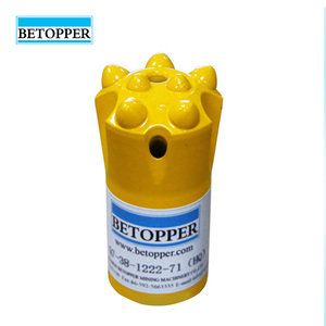 2025 Thương hiệu Mới 11 độ 36mm Vonfram cacbua khoan đá công cụ khai thác quặng nút côn bit với chiều dài váy 55mm - Product Image 4