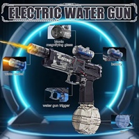 Nouveau Pistolet Jouet Électrique Puissant de Défense pour Garçons 2024, en Plastique Robuste, Pistolet à Eau Électrique de Tir, Pistolet à Eau Chinois