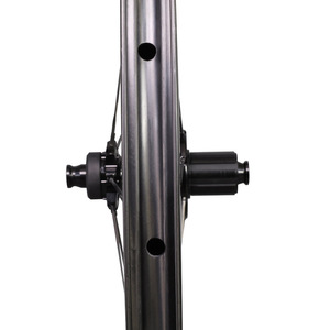 Miễn phí vận chuyển 21mm chiều rộng bên trong 30mm chiều rộng bên ngoài Carbon nan hoa Carbon sỏi bánh xe <span class=keywords><strong>52C</strong></span> - Product Image 4