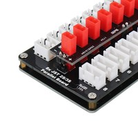 JST Modèle B6 B6AC 2S/3S Plaque d'adaptation de charge pour drones en plastique durable 1-8 Plaque de charge pour batteries au lithium