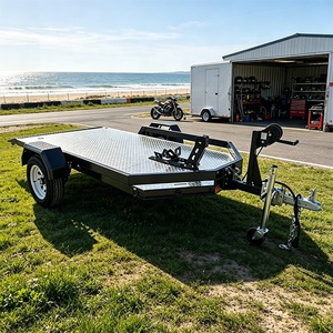 <span class=keywords><strong>Remolque</strong></span> Utilitario Inclinable de Plataforma Plana <span class=keywords><strong>para</strong></span> una Sola Motocicleta - Product Image 6