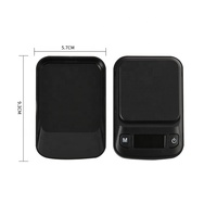 Balance de poche numérique portable pour bijoux et or, petite taille, 500g 0.01g, alimentée par piles