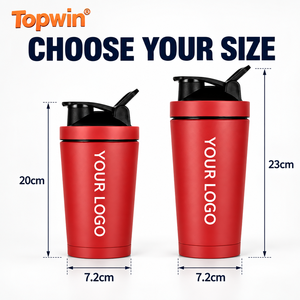 750ml Fitness Gym 500ml Custom Logo Double Single Wall Metal Protein Bottle <b>Shaker</b> Protein Tumbler <b>Cup</b> Personnaliser - Product Image 3