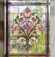 Vente en gros d'usine, verre coloré artistique, motif personnalisé, verre trempé décoratif pour mur intérieur, balcon, armoire
