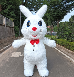 Disfraz de Mascota de <span class=keywords><strong>muñeca</strong></span> de conejo <span class=keywords><strong>inflable</strong></span> de dibujos animados Big Fat Bunny para puesta en escena ocasiones festivas disfraz de conejito <span class=keywords><strong>inflable</strong></span> - Product Image 6