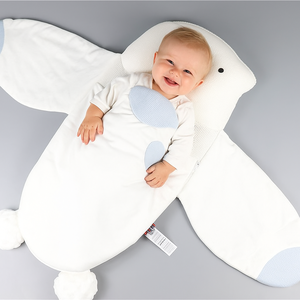 Nuevos productos calientes Manta de dormir usable para bebés Acepta logotipo personalizado Saco de dormir para niños pequeños - Product Image 6