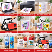 Presse à chaud manuelle pour sublimation 20 Oz 30 Oz, impression de tasses, 220V, nouveau combo