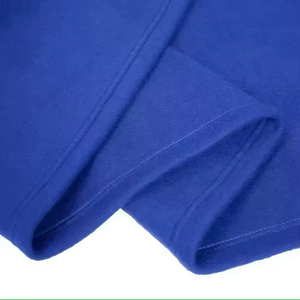 Manta de lana sólida azul océano de alta calidad, Polar manta de lana, ribete impermeable - Product Image 6