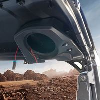 Pod Speaker Atap Belakang Yongjin 6.5 inci dengan Braket untuk Polaris General 1000/4 1000/XP 1000/XP4 1000 2020-2025