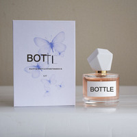 Flacon de parfum en verre épais de luxe rechargeable à prix avantageux, 50 ml, flacons atomiseurs vides, flacon de parfum avec emballage en boîte