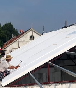 Sunforest manufaktur ICF sistem Panel atap lantai Topping cepat isolasi termal konstruksi dek atap blok ICF - Product Image 3