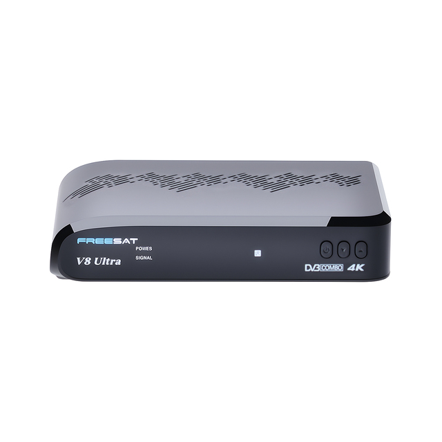 2025 FREESAT V8 Ultra 4K HD DVB-S2X/S2/T2/Cable/ISDB-T Satellite Receiver with WiFi, USB, HDMI 2.0