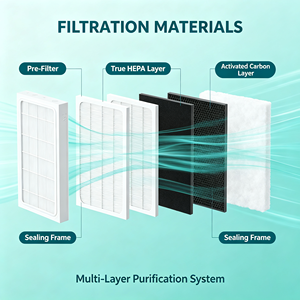 Filtre HEPA traité au TiO2 - Compatible avec le <span class=keywords><strong>purificateur</strong></span> <span class=keywords><strong>d</strong></span>'<span class=keywords><strong>air</strong></span> <span class=keywords><strong>Electrolux</strong></span> Aerus Lux Guardian - Product Image 3